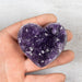 Amethyst Heart 177 g 66x59mm - InnerVision Crystals