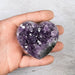 Amethyst Heart 184 g 69x64mm - InnerVision Crystals