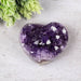 Amethyst Heart 191 g 67x59mm - InnerVision Crystals