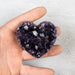 Amethyst Heart 200 g 68x63mm - InnerVision Crystals