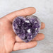 Amethyst Heart 217 g 66x62mm - InnerVision Crystals