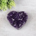 Amethyst Heart 223 g 76x68mm - InnerVision Crystals