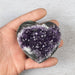 Amethyst Heart 230 g 79x73mm - InnerVision Crystals