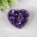 Amethyst Heart 261 g 72x62mm - InnerVision Crystals