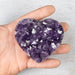 Amethyst Heart 263 g 85x77mm - InnerVision Crystals