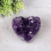 Amethyst Heart 265 g 68x62mm - InnerVision Crystals