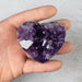 Amethyst Heart 265 g 68x62mm - InnerVision Crystals