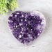 Amethyst Heart 374 g 97x92mm - InnerVision Crystals