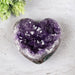 Amethyst Heart 375 g 87x79mm - InnerVision Crystals