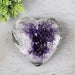 Amethyst Heart 436 g 95x95mm - InnerVision Crystals