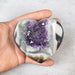 Amethyst Heart 449 g 95x89mm - InnerVision Crystals