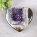 Amethyst Heart 449 g 95x89mm - InnerVision Crystals