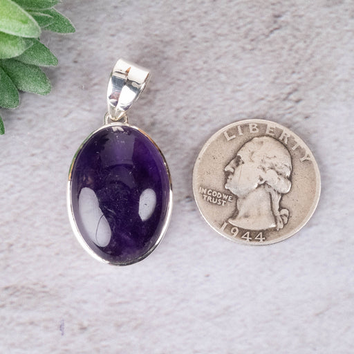 Amethyst Pendant 10.18 g 40x20mm - InnerVision Crystals