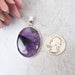 Amethyst Pendant 14.47 g 49x28mm - InnerVision Crystals