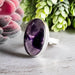 Amethyst Ring 26x17mm Size 8 - InnerVision Crystals