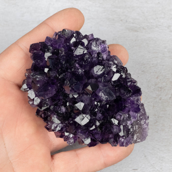 Amethyst Rosette Crystal 252 g 98x65mm - InnerVision Crystals