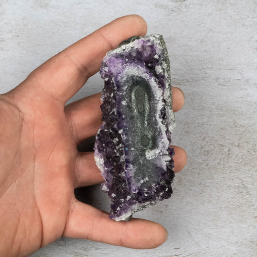 Amethyst Stalactite 266 g 106x46mm - InnerVision Crystals