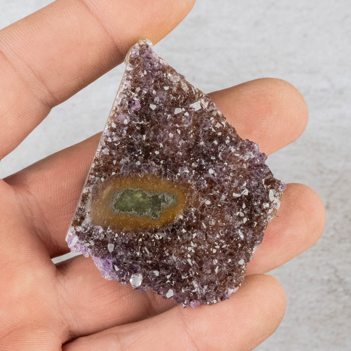 Amethyst Stalactite 59.57 g 62x51mm - InnerVision Crystals