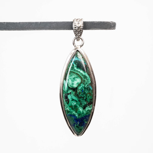 Azurite & Malachite Pendant 12.17 g 54x17mm - InnerVision Crystals