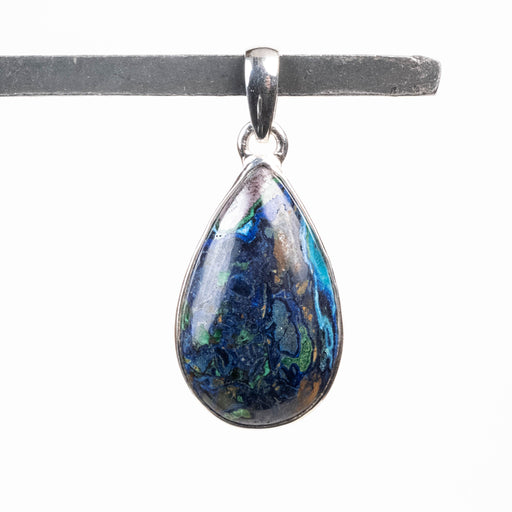 Azurite & Malachite Pendant 6.89 g 39x17mm - InnerVision Crystals