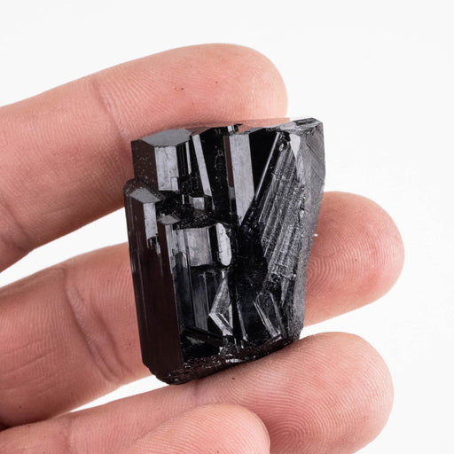 Black Tourmaline 38 g 35x28mm - InnerVision Crystals