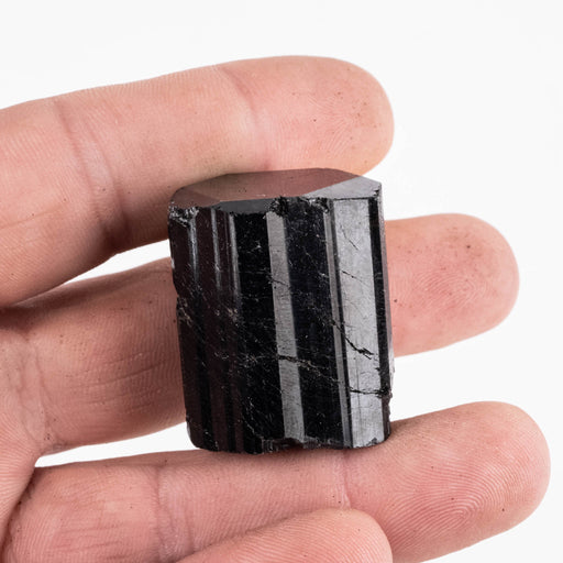 Black Tourmaline 46 g 32x27mm - InnerVision Crystals