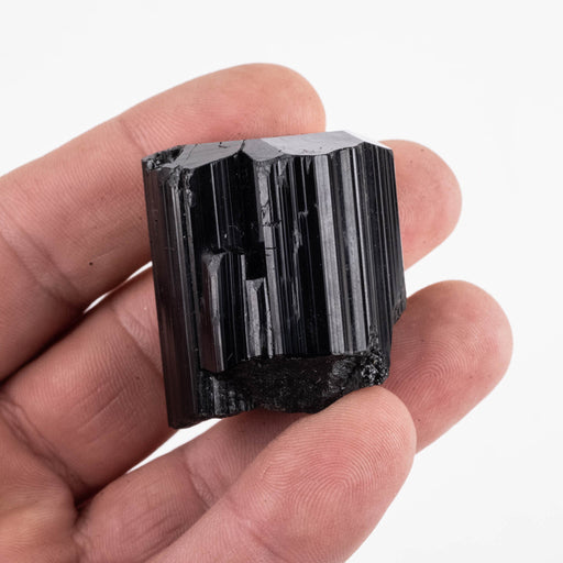 Black Tourmaline 66 g 36x33mm - InnerVision Crystals