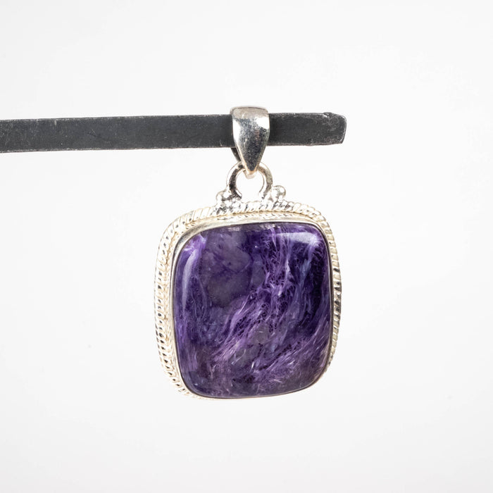 Charoite Pendant 10.13 g 37x24mm - InnerVision Crystals