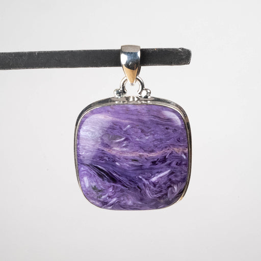 Charoite Pendant 11.91 g 40x28mm - InnerVision Crystals