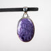 Charoite Pendant 8.45 g 40x20mm - InnerVision Crystals