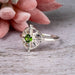 Chrome Diopside Ring 4mm - InnerVision Crystals