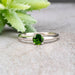 Chrome Diopside Ring 5.5mm Size 10 - InnerVision Crystals