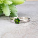 Chrome Diopside Ring 5.5mm Size 7 - InnerVision Crystals