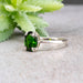 Chrome Diopside Ring 9x7mm Size 9 - InnerVision Crystals