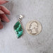 Chrysocolla & Malachite Pendant 6.42 g 37x15mm - InnerVision Crystals