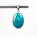 Chrysocolla Pendant 6.96 g 38x19mm - InnerVision Crystals