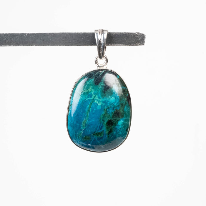 Chrysocolla Pendant 9.31 g 39x17mm - InnerVision Crystals