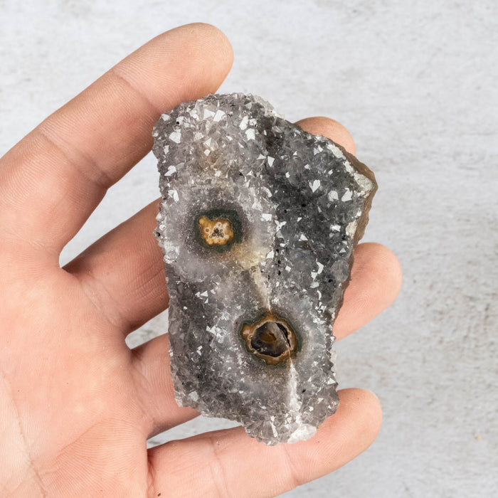 Druzy Quartz Stalactite 132 g 75x54mm - InnerVision Crystals