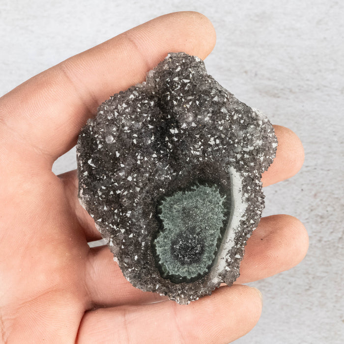 Druzy Quartz Stalactite 136 g 73x61mm - InnerVision Crystals