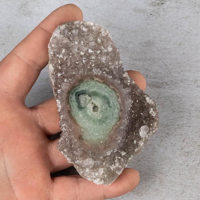 Druzy Quartz Stalactite 250 g 103x68mm - InnerVision Crystals