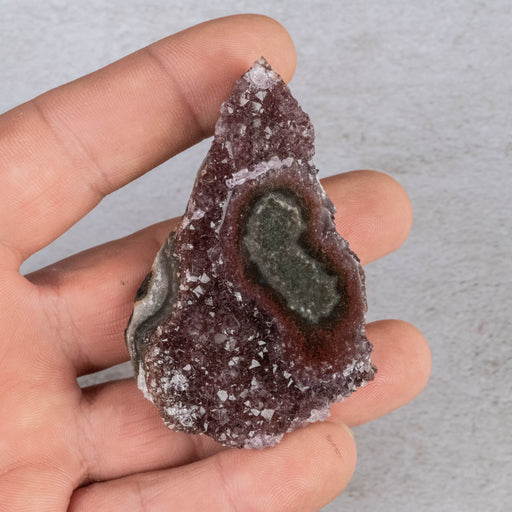 Druzy Quartz Stalactite 77.14 g 70x46mm - InnerVision Crystals