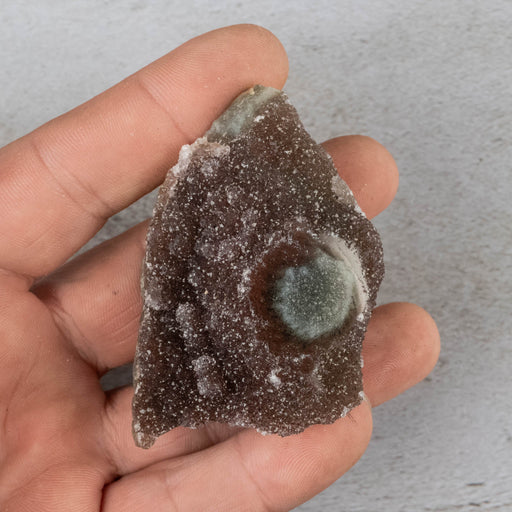 Druzy Quartz Stalactite 86.02 g 69x43mm - InnerVision Crystals