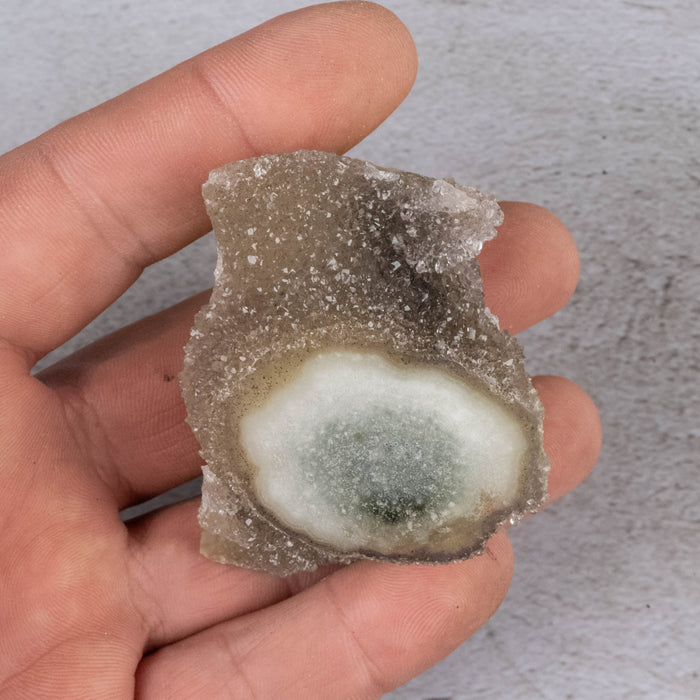 Druzy Quartz Stalactite 96.36 g 58x44mm - InnerVision Crystals