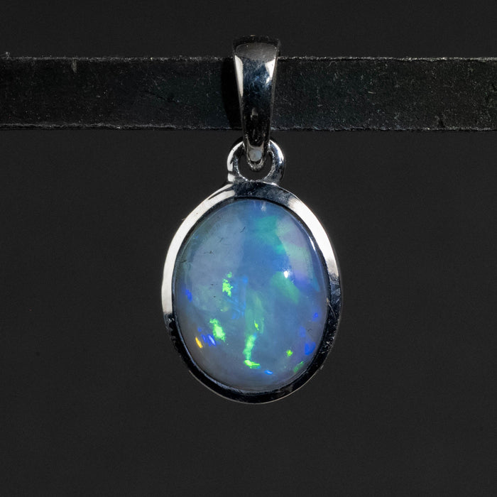 Ethiopian Opal Pendant 1.24 g 20x10mm - InnerVision Crystals