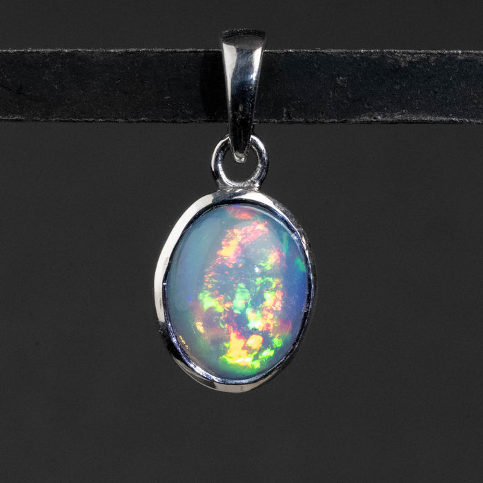 Ethiopian Opal Pendant 1.36 g 20x9mm - InnerVision Crystals