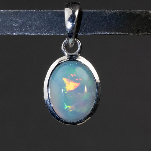 Ethiopian Opal Pendant 1.37 g 19x9mm - InnerVision Crystals