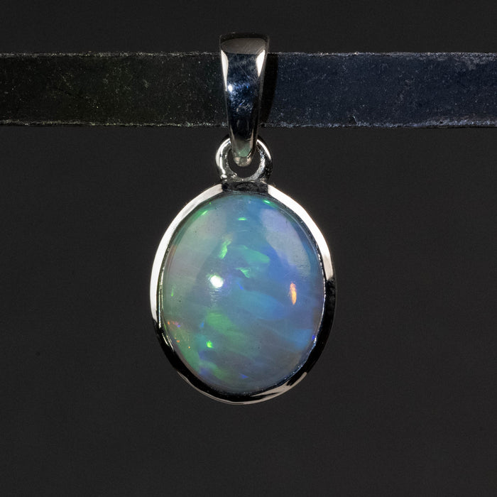 Ethiopian Opal Pendant 1.38 g 20x10mm - InnerVision Crystals