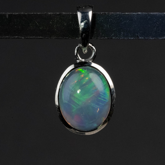 Ethiopian Opal Pendant 1.40 g 19x9mm - InnerVision Crystals