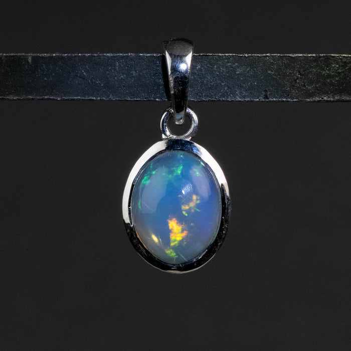 Ethiopian Opal Pendant 1.40 g 19x9mm - InnerVision Crystals