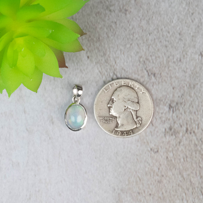 Ethiopian Opal Pendant 1.41 g 20x9mm - InnerVision Crystals